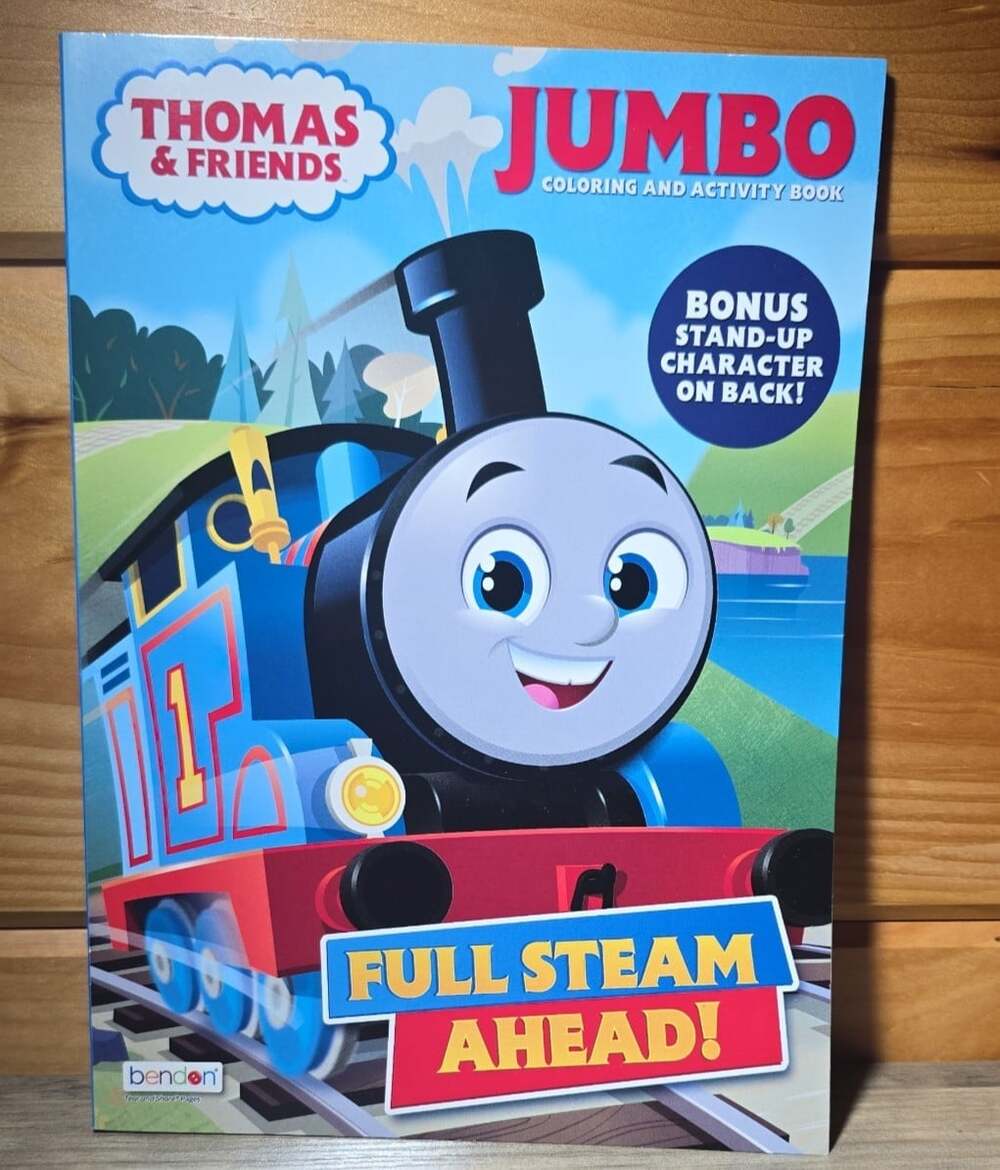 Thomas Train Thomas & Friends - Full Steam Ahead Jumbo Coloring & Activity Book